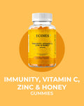ECOIES Immunity Vitamin C, Zinc & Honey Gummies